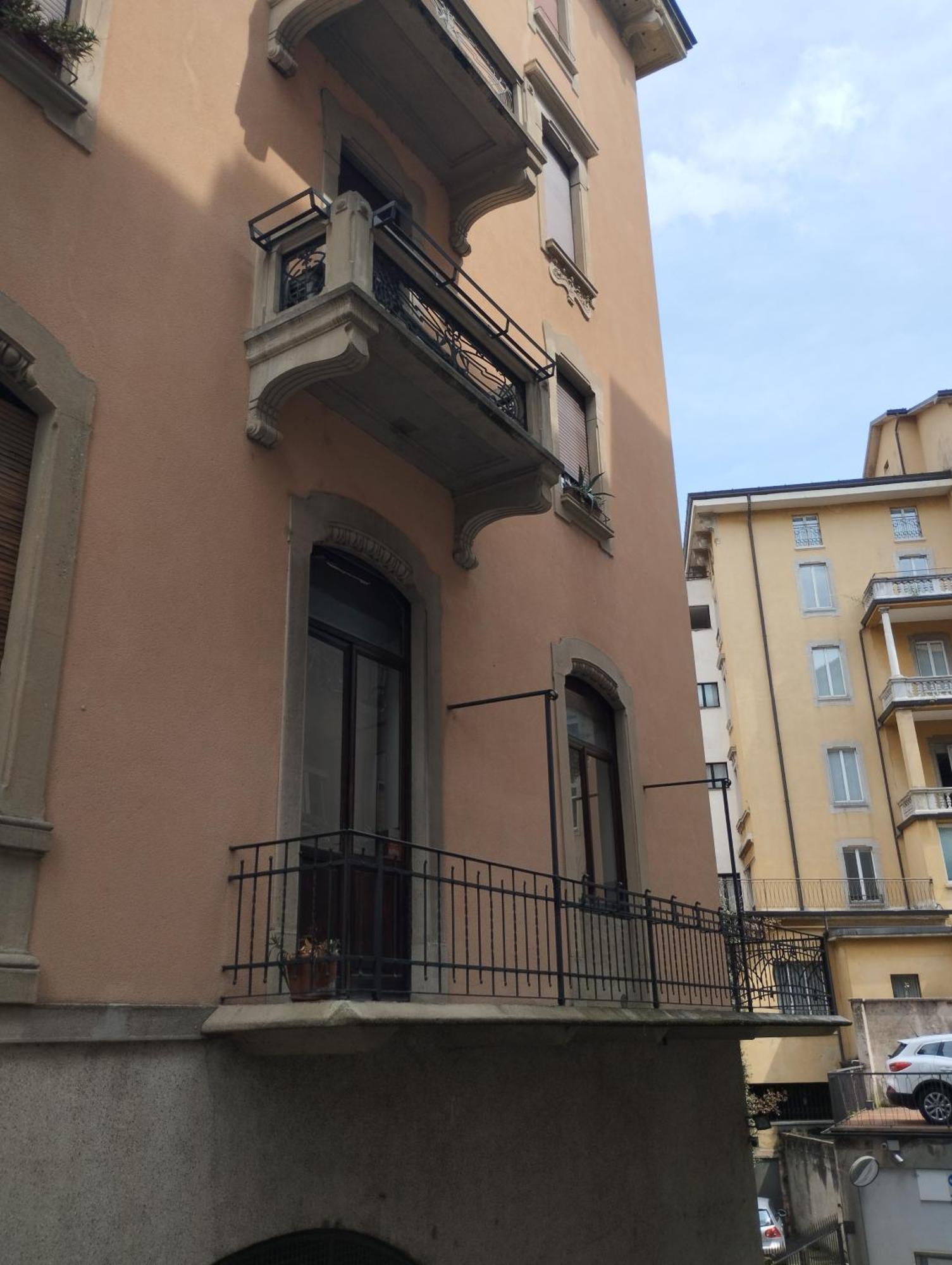 Apartment Stazione Bérgamo Exterior foto
